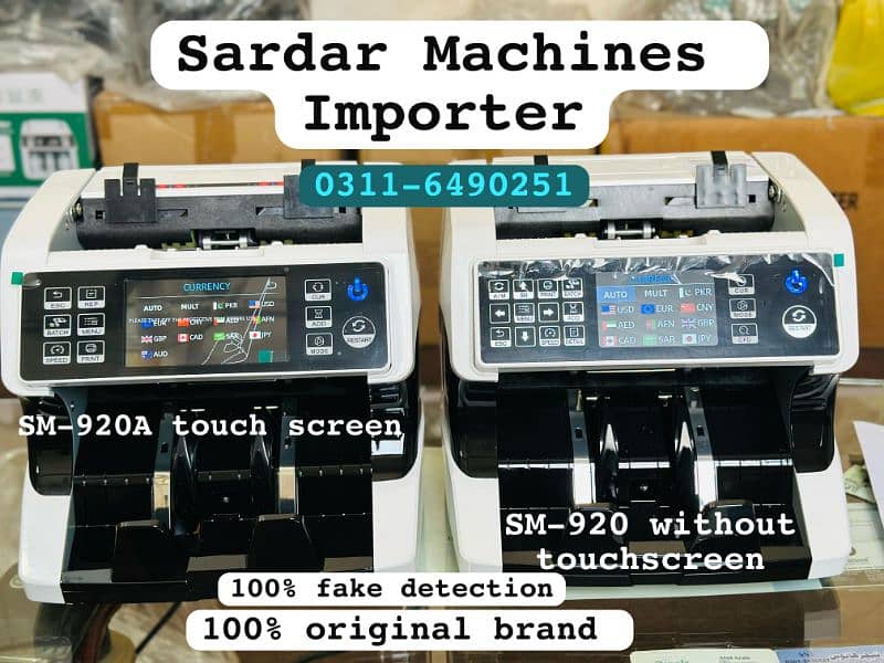 latest Cash bank fake note counting machine,Mix value Pakistan Brand. 1 17