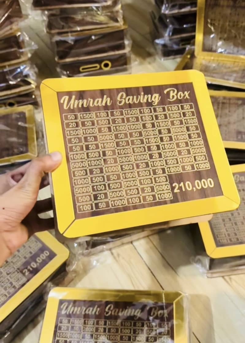 Saving Box | Umrah niat Box | Umrah saving Box | Umrah Box 0
