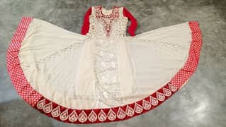 wedding wear branded and hand work 3 piece suits one saari unstiched