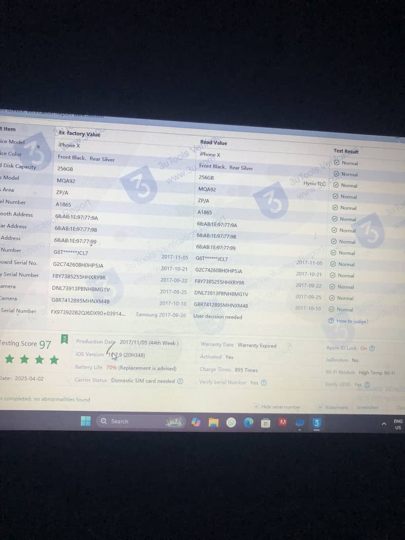 iphone x 256 gb xchange possible with xr 1