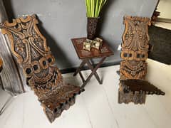 Beautiful Pair of HandMade Chairs