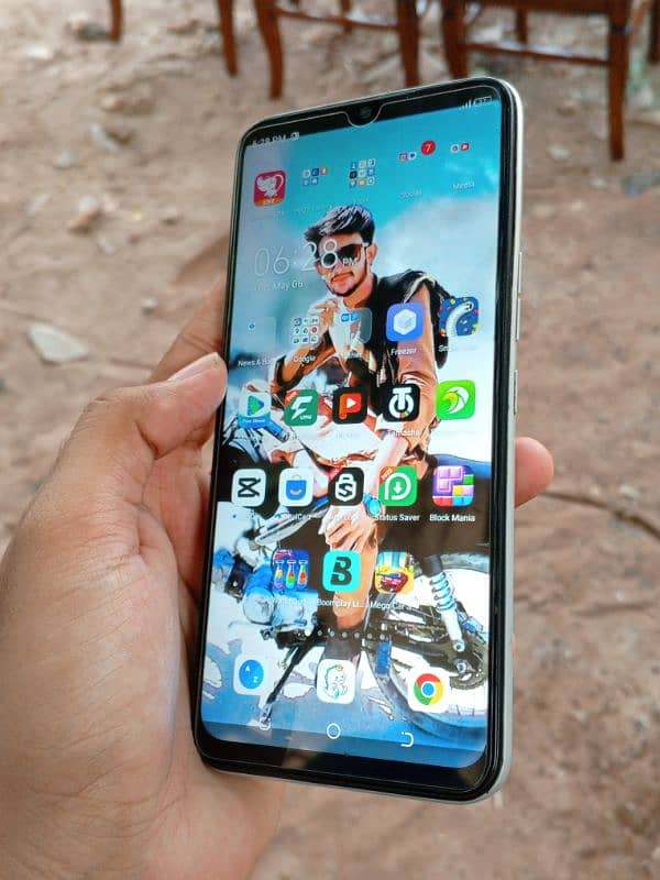 Tecno spark 8c for sale with box condition 10/10 all okay. 12