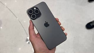 iPhone 15 pro max 256gb factory unlock non pta bettry halt/98 only kit