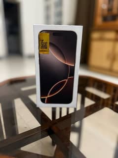 16 Pro Max 256 Gb PTA Approved