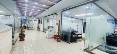 Commercial First floor Semi Furnished Office for Rent in Near Garden Town Main Boulevard