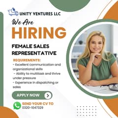 NEED FEMALE CANDIDATE FOR TRUCK DISPATCH SLRY+COMISION BASED ON SALES