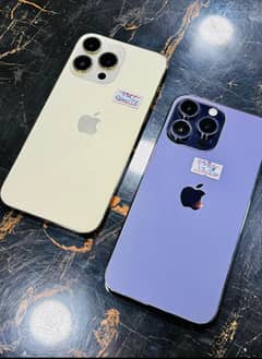 iPhone 14 pro max 256gb pta Approved/- physical e sim dual 85 plus hlt