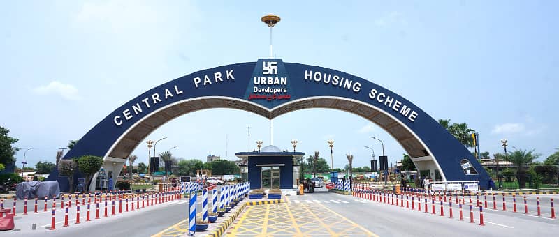 Prime Location 5 Marla Plot for Sale in J Block, Central Park Lahore 1