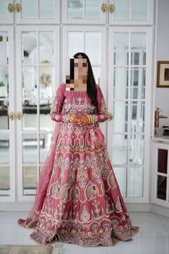 lengha choli by mnr prepared by waqar asghar