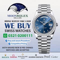 Get Cash / Rolex Cartier Omega Hublot Chopard Breitling Rado Tag Heuer