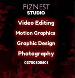 Video Editing Graphics Design Service