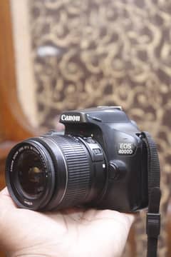 Canon 4000d with 18/55mm lush condition with Lowepro Bag
