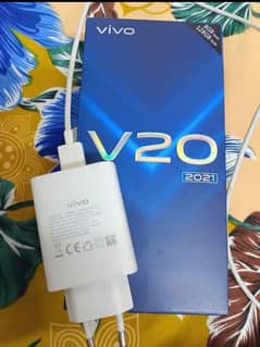 vivo v 20 box open  like new