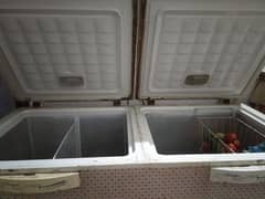 waves deep freezer for sale double door
