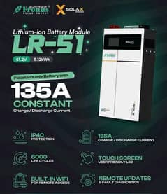 Solax ip40 135amp battery