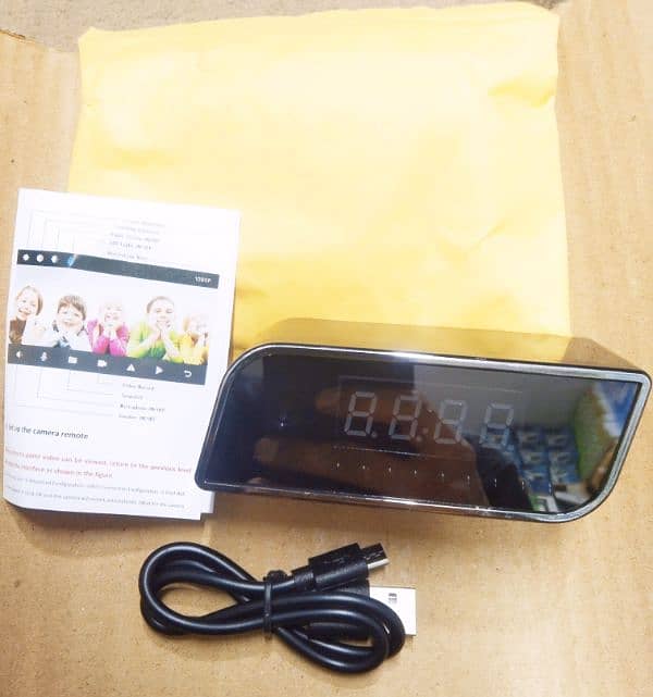 Table Clock Hidden camera video recorder 2