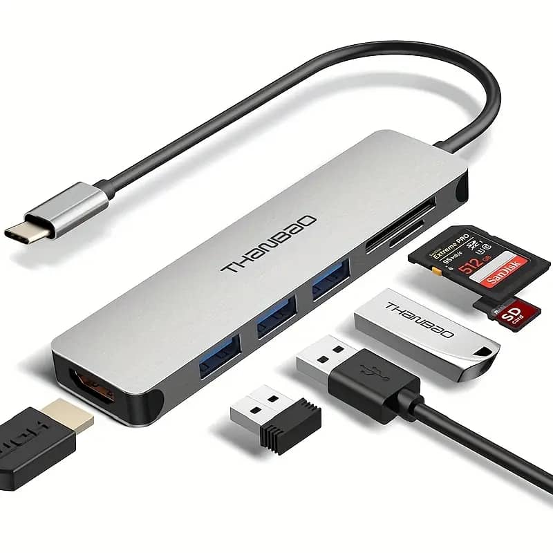11in 1 USB C Docking Station, Compact Multi-Function Hub, Supports 4K 1