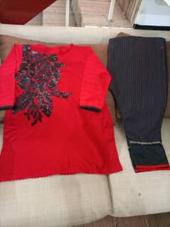 girls lawn suit