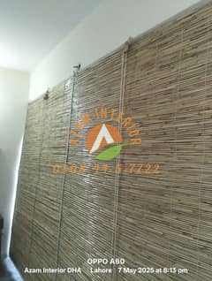 kana chikhs/ bamboo chikh blinds/Roller blinds/heat prof water proof