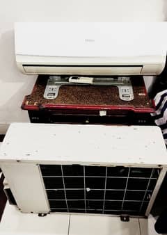 Haier Split AC 1 Ton in Excellent Condition