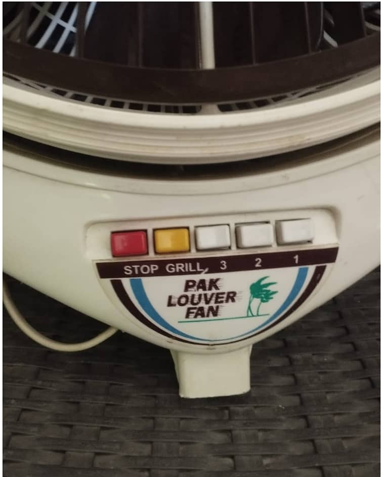 Pak Louver Fan with bracket 1