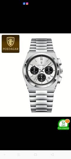 Original poedagar chronograph mens watch