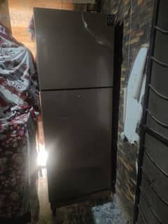 HAIER 2 DOOR FULL SIZE FRIDGE ALMOST NEW