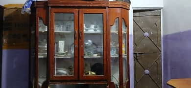 Showcase pure wooden