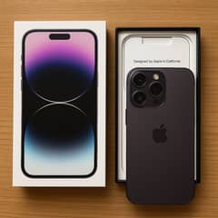 iPhone 14 Pro Max 512GB HK Model PTA Approved 92% Battery with Box