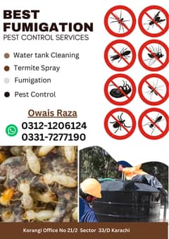 Fumigation service/Pest control services/Termite spray/Demak Control