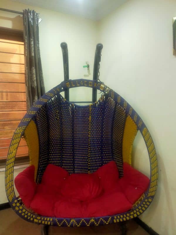 used jullah for sale with stand and cushion stand is just like new 0