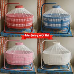 Baby Swing with Mosquito Net.