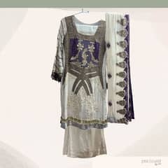 Beige Formal outfit 3 PC
