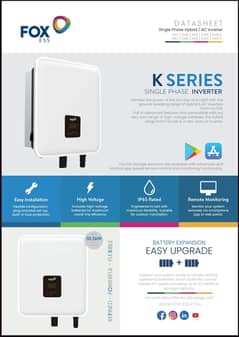 FOX K-Series 10.5 kW Hybrid Inverter | Hybrid Solar inverter