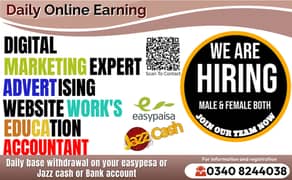Part time/full time/Online/Assignments/Typing/Data entry/Student/Teach