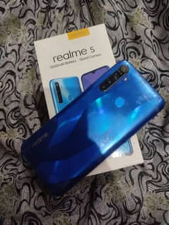realme 5 ha box sath ha 4/64 ha