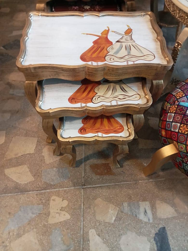 Nesting Table/Serving Table/Nest Set/Coffee Table/Table/ 3