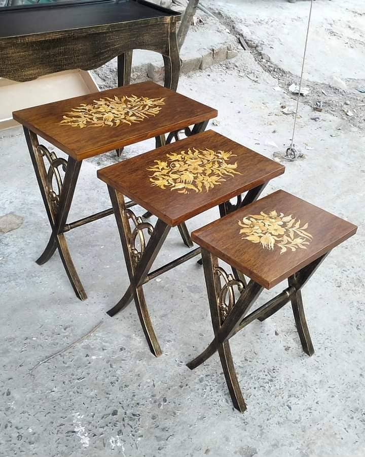 Nesting Table/Serving Table/Nest Set/Coffee Table/Table/ 13