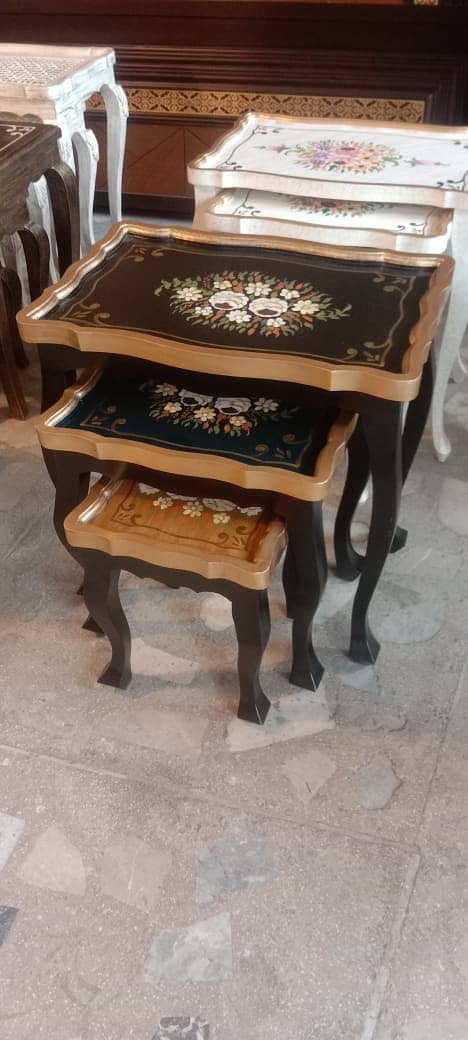 Nesting Table/Serving Table/Nest Set/Coffee Table/Table/ 14