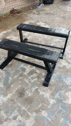 Gym bench 2x professional for home and gym
