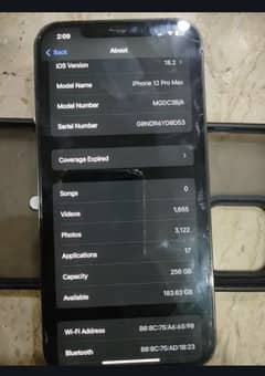 Iphone 12 pro max Dual Sim Pta aproved