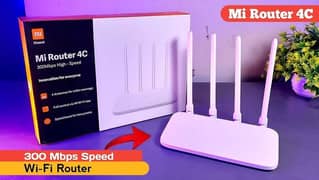 Xiaomi Mi 4c Router 300mbps Wifi Router 5dbi 2.4ghz With Four Antenna