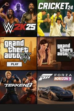GTA 5 FiFa TEKKEN 8 PC GAMES INSTALL KRWAYE ALL OVER PAKISTAN