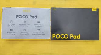 poco pad 8+256 with box and charger