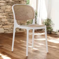 Plastic Throne Rattan Chair