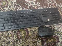 HP keyboard and mouse