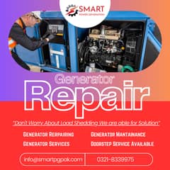 Generator Repairing Service | Diesel Generator Repair | Pakistan