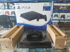ps4 slim 500gb complete box with warranty
