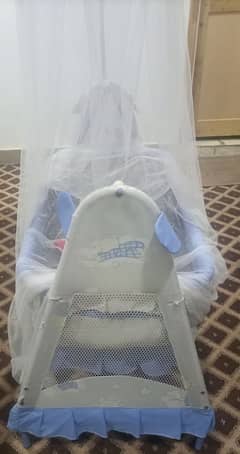 Baby swing with mosquito Net