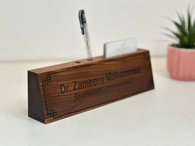 Desk name plates / wooden Desk Name plates